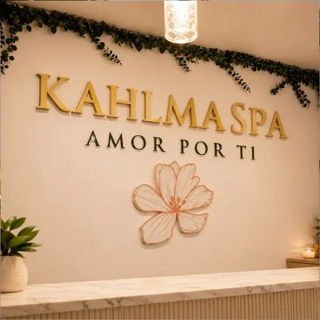 Kahlma Spa - Letras 2D Interiores
